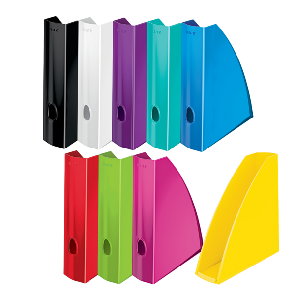 Revistero WOW de Leitz Blanco