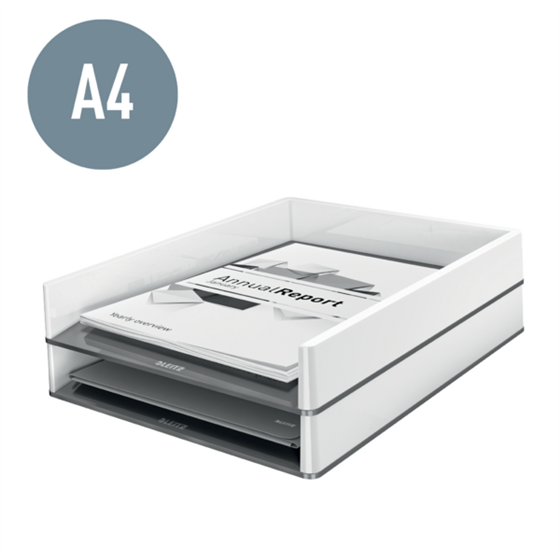 Revistero WOW de Leitz con combinación dual de color Fucsia