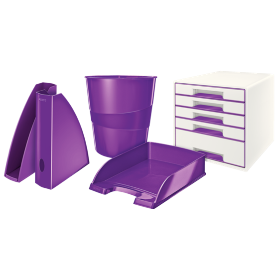 Revistero WOW de Leitz Púrpura