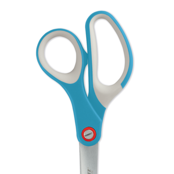 Tijeras de oficina de titanio Leitz Cosy Azul calma 20,5 cm.