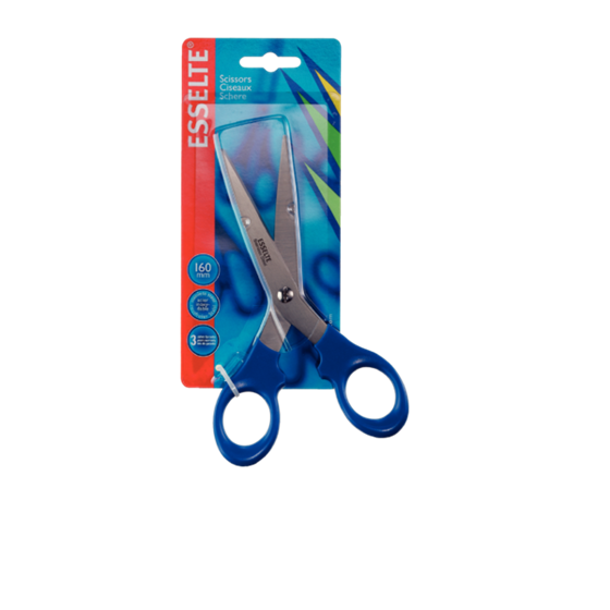 Tijeras Esselte Premium Azul 16 cm.