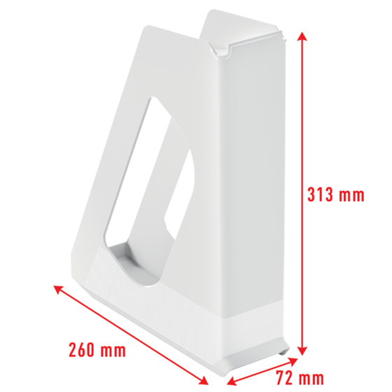 Revistero Esselte VIVIDA A4 VIVIDA blanco