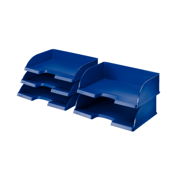 Bandeja portadocumentos Plus de Leitz, Jumbo apaisada Negro Folio