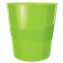 Papelera WOW de Leitz Verde 15 l.