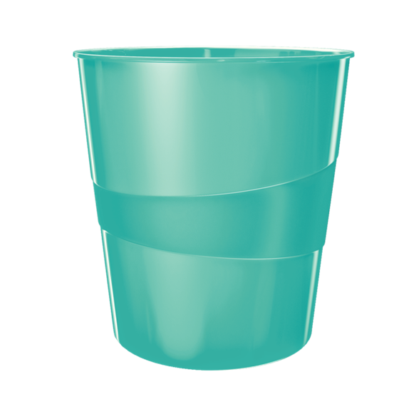 Papelera WOW de Leitz Turquesa 15 l.