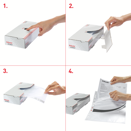 Fundas At Hand Transparente A4 40 Micras