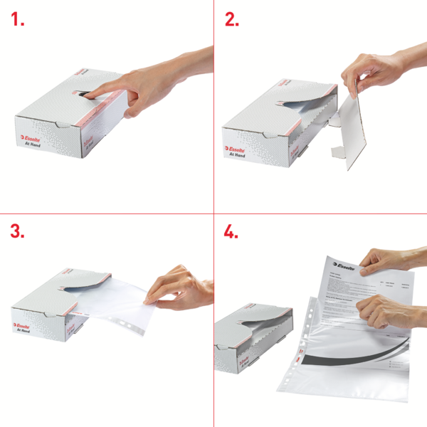 Fundas At Hand Transparente A4 40 Micras