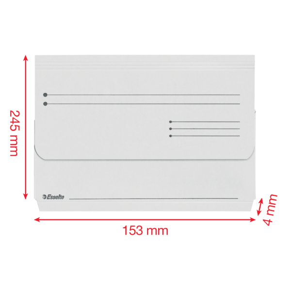 Subcarpetas Pocket Amarillo Folio