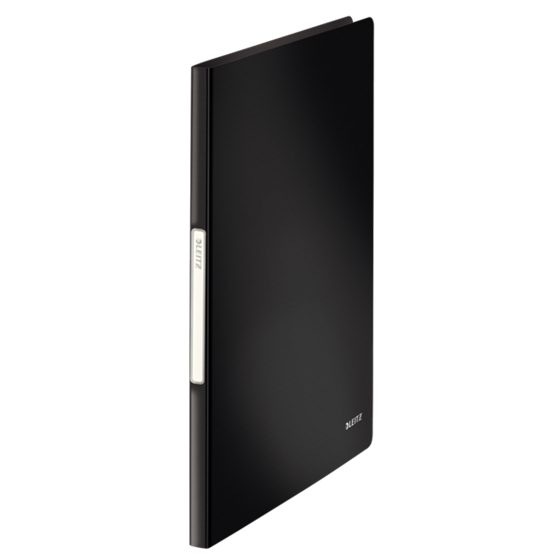Carpeta De 20 Fundas PP Solid Leitz Negro A4