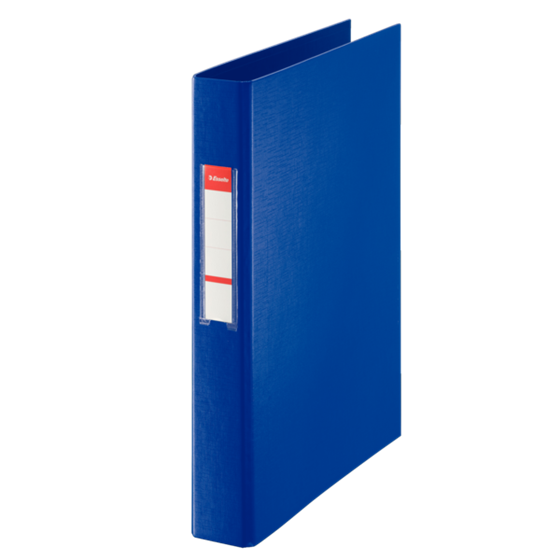 Carpeta De Anillas De Esselte Azul 2 Anillas Mixtas 25 Mm Folio