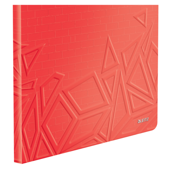 Carpeta De Fundas Urban Chic De Leitz, 20 Fundas Rojo