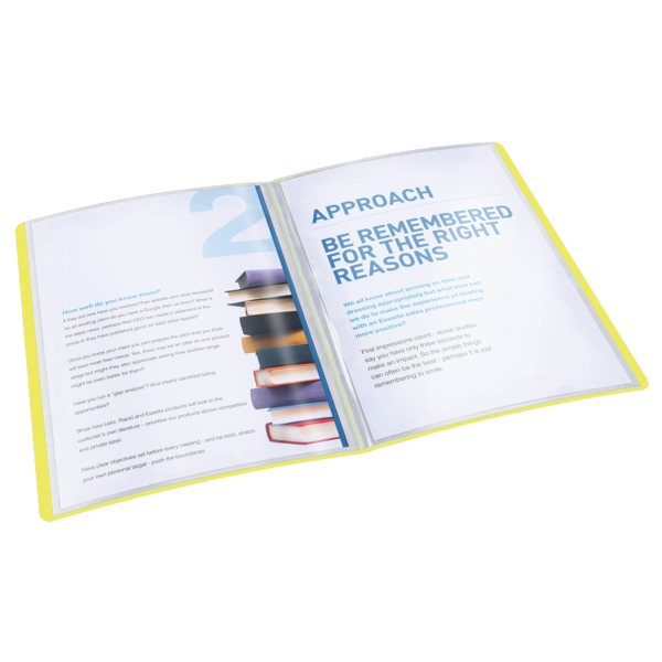 Carpeta De Fundas Urban Chic De Leitz, 80 Fundas Azul