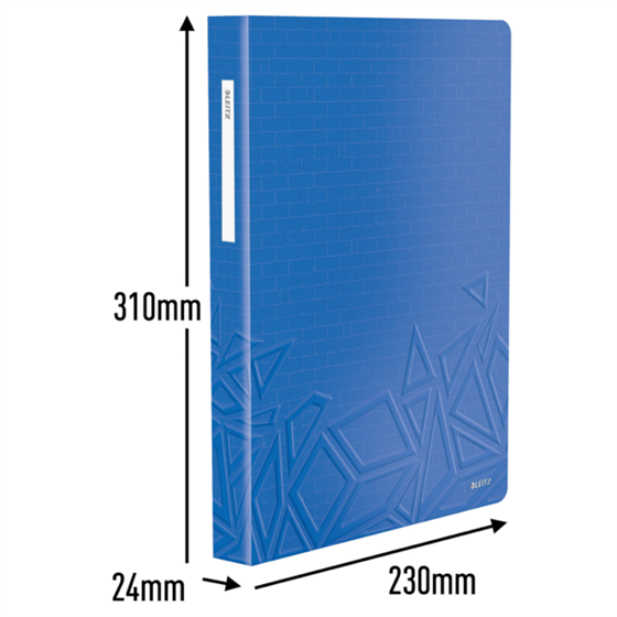 Carpeta De Fundas Urban Chic De Leitz, 80 Fundas Azul