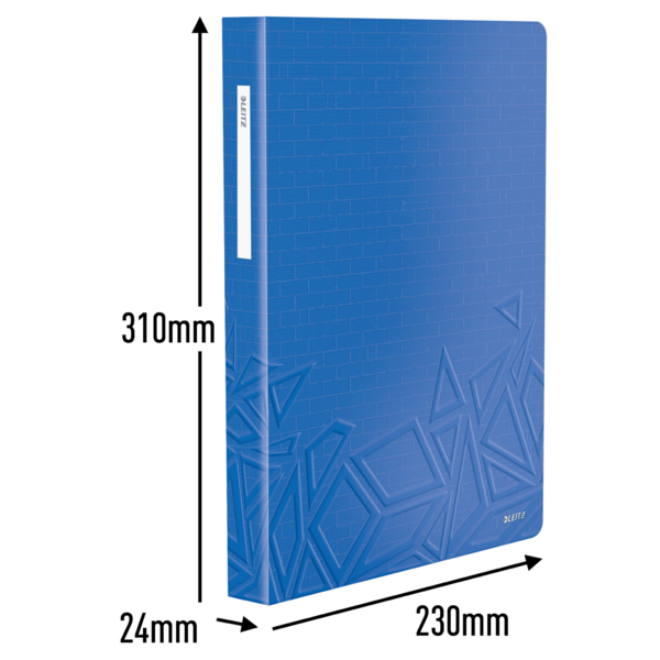 Carpeta De Fundas Urban Chic De Leitz, 80 Fundas Azul