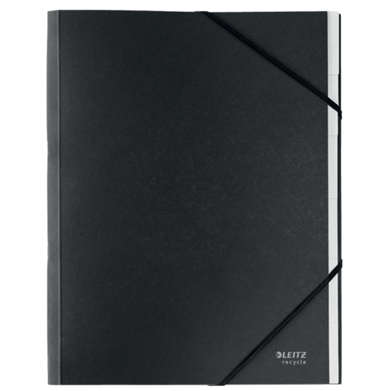 Clasificador De Cartón Leitz Recycle, Co2 Compensado Negro