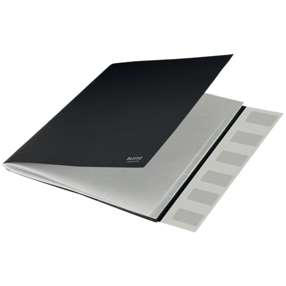 Clasificador De Cartón Leitz Recycle, Co2 Compensado Negro