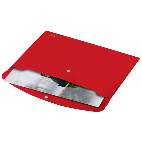 Sobre Para Documentos Leitz Recycle, Co2 Compensado Rojo