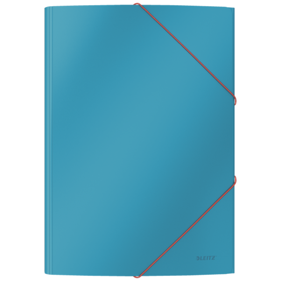 Carpeta 3 Solapas Soft Touch Leitz Cosy De Cartón Azul Calma
