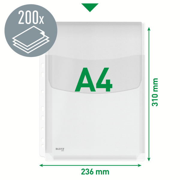 Fundas Fuelle Con Solapa Transparente A4 170 Micras