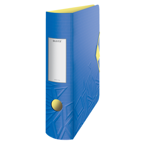 Archivador De Palanca De 180° Active Urban Chic De Leitz Azul A4 Lomo: 82 Mm.