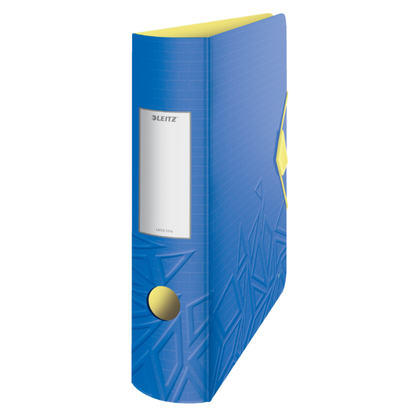 Archivador De Palanca De 180° Active Urban Chic De Leitz Azul A4 Lomo: 82 Mm.