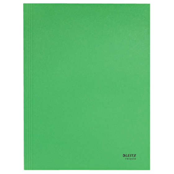 Carpeta De 3 Solapas De Cartón Leitz Recycle, Co2 Compensado Verde