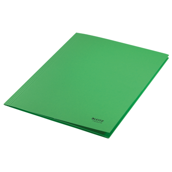 Carpeta De 3 Solapas De Cartón Leitz Recycle, Co2 Compensado Verde