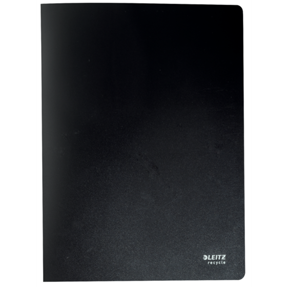 Carpeta De 40 Fundas Leitz Recycle, Co2 Compensado Negro
