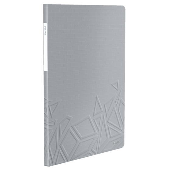 Carpeta De Fundas Urban Chic De Leitz, 20 Fundas Gris Oscuro