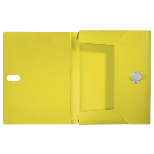 Carpeta De Proyectos Leitz Recycle, Co2 Compensado Amarillo A4