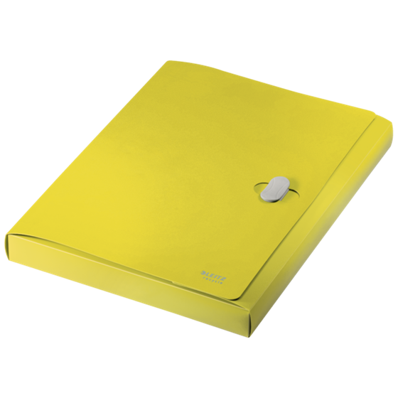 Carpeta De Proyectos Leitz Recycle, Co2 Compensado Amarillo A4