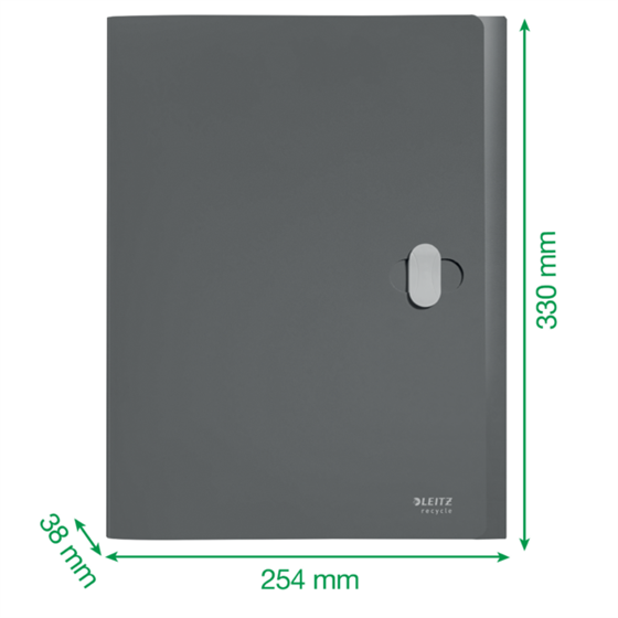 Carpeta De Proyectos Leitz Recycle, Co2 Compensado Amarillo A4
