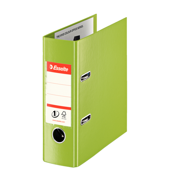 Archivador Esselte No.1 Vivida PP A5 Vivida Verde A5 Lomo: 75 Mm.