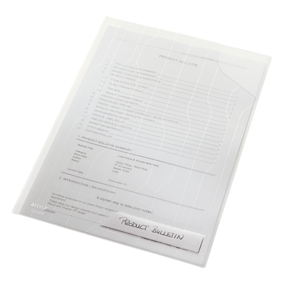 Dossiers Combifile Transparente A4 200 Mc.