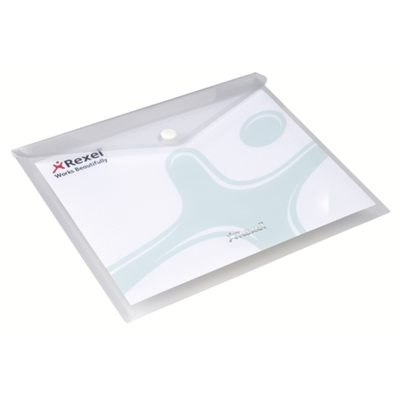 Sobres Broche Rexel Ice A5 Transparente (5) Transparente