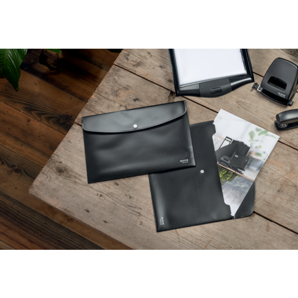 Sobre Para Documentos Leitz Recycle, Co2 Compensado Negro