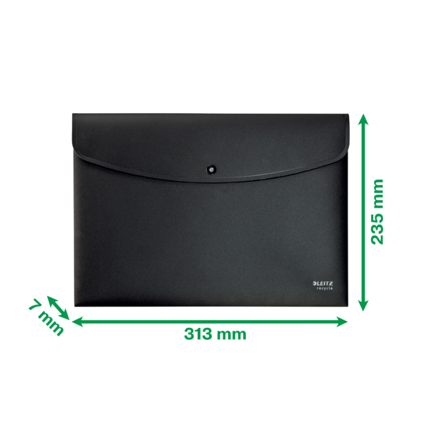 Sobre Para Documentos Leitz Recycle, Co2 Compensado Negro