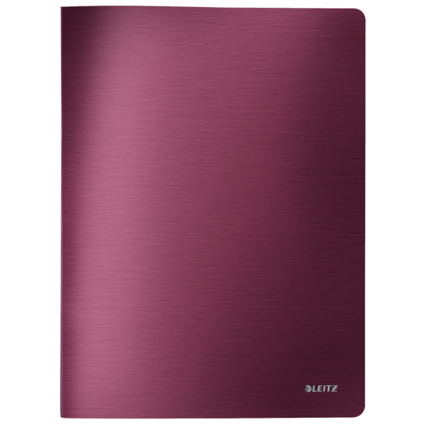 Carpeta De Fundas Style De Leitz Rojo Granate