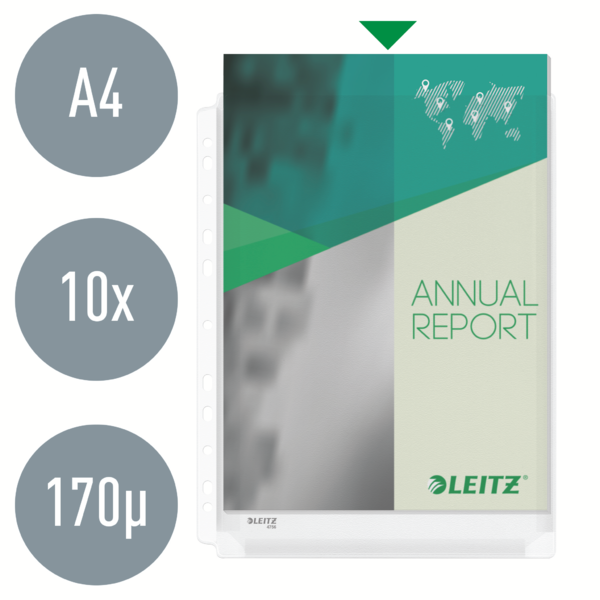 Fundas Fuelle Estándar Transparente A4 170 Micras