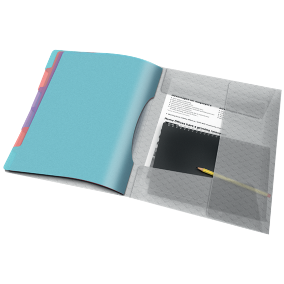 Clasificador Con 6 Pestañas Esselte Colour'Breeze Multicolor A4