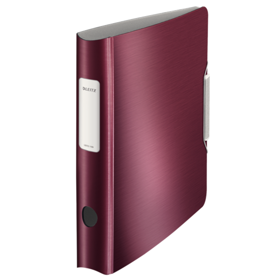 Archivador De Palanca De 180° Active Style De Leitz Rojo Granate