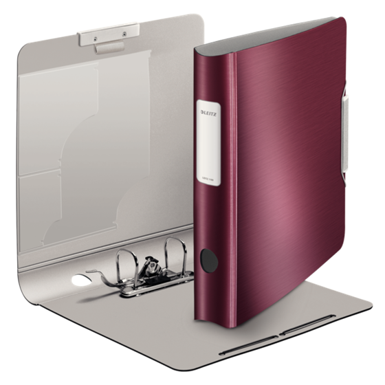 Archivador De Palanca De 180° Active Style De Leitz Rojo Granate