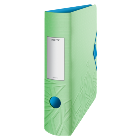 Archivador De Palanca De 180° Active Urban Chic De Leitz Verde A4 Lomo: 82 Mm.
