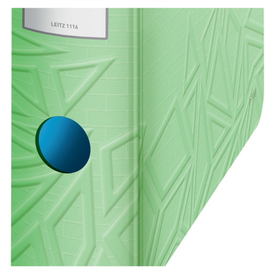 Archivador De Palanca De 180° Active Urban Chic De Leitz Verde A4 Lomo: 82 Mm.