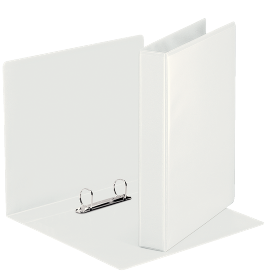 Carpeta Canguro Gama Básica De Esselte Blanco 2 Anillas Redondas 16 Mm A4