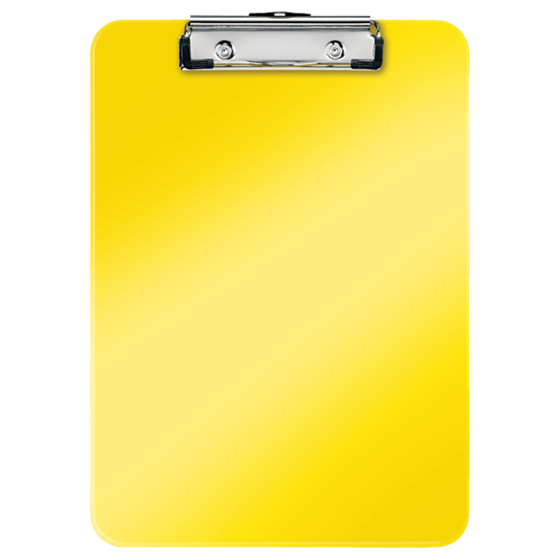 Carpeta Con Pinza Wow De Leitz Amarillo