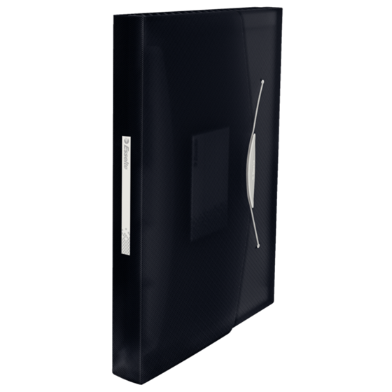 Carpeta Acordeón Expansible Vivida De Esselte, Translúcida Vivida Negro