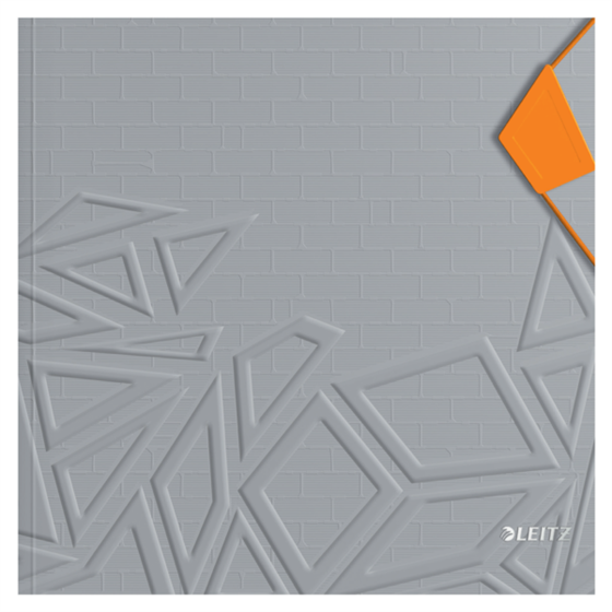 Carpeta Con 3 Solapas Urban Chic De Leitz Gris Oscuro A4