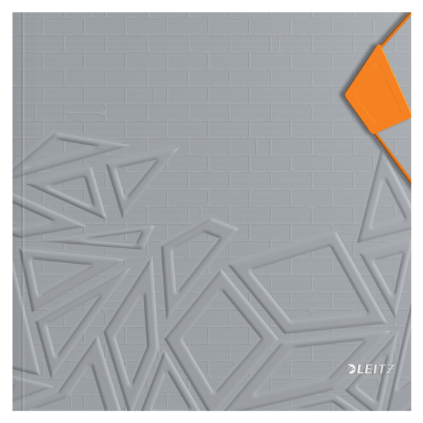 Carpeta Con 3 Solapas Urban Chic De Leitz Gris Oscuro A4