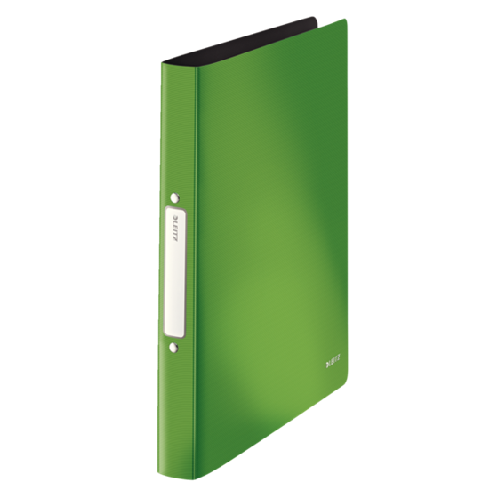 Carpeta De Anillas De PP Solid De Leitz Verde 2 Anillas Redondas 25 Mm A4
